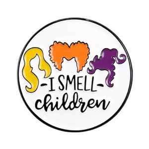 6/$30 Hocus Pocus I Smell Children Witches Enamel Pin